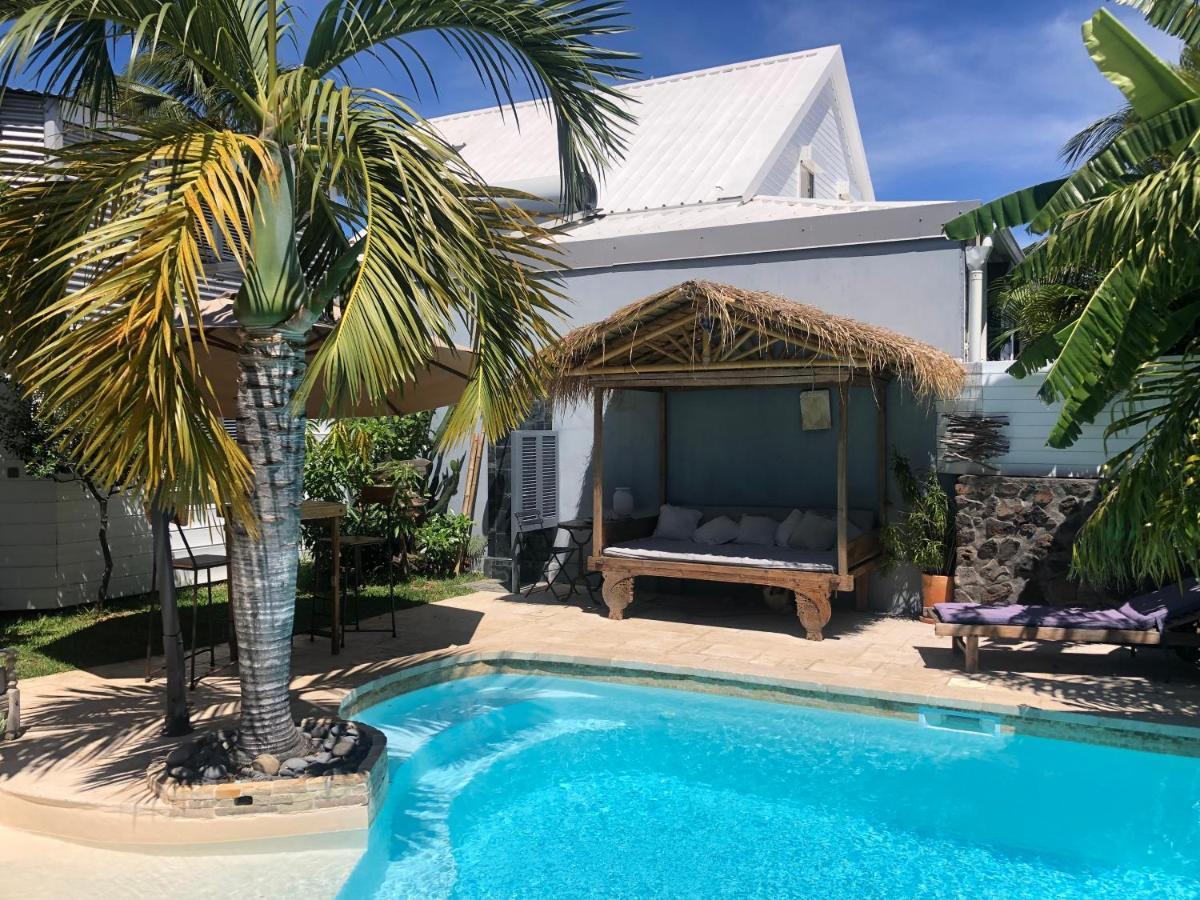 Studio Independant Dans Propriete Avec Piscine Et Wifi Apartment Saint-Gilles-les Bains Luaran gambar